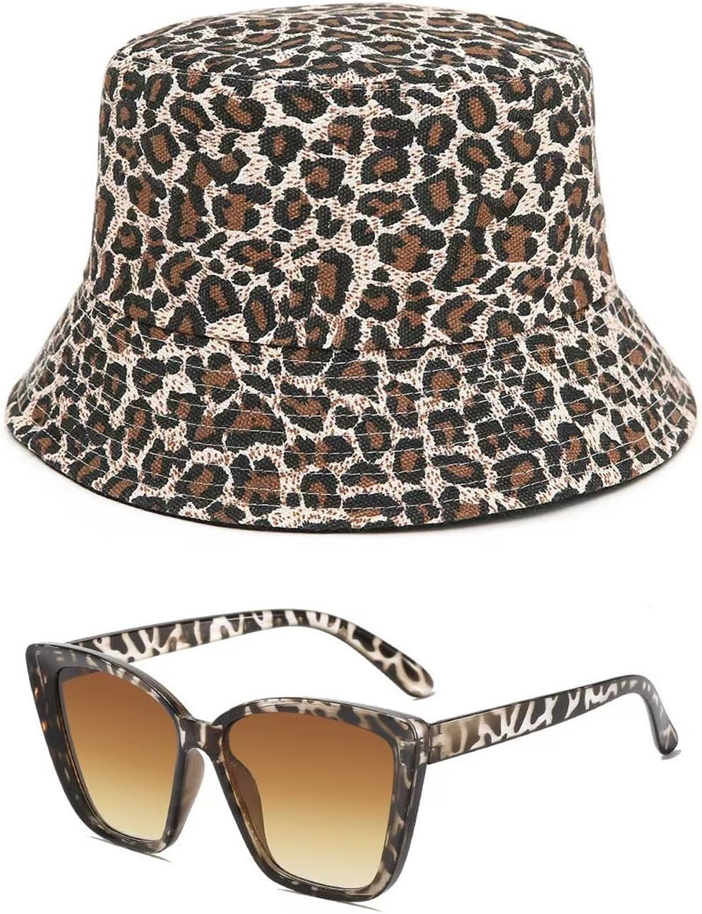 Chapeau de soleil – à motifs, réversible, 1 Paire