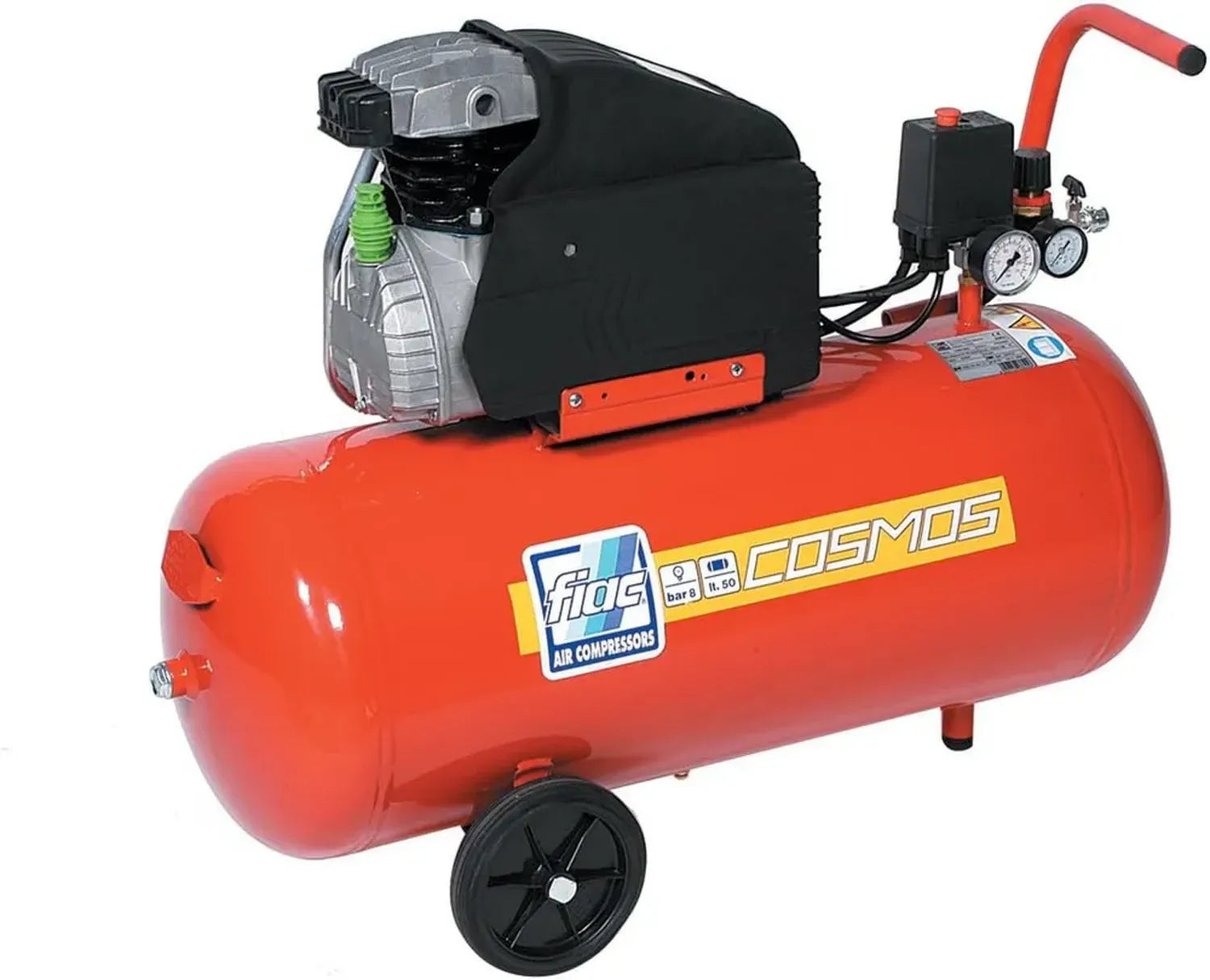 Compresseur d'air portable 50L avec roues 2 HP COSMOS