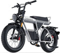Vélo Électrique Adulte 20' avec Batterie 48V 25Ah, 7 Vitesses et Suspensions Hydrauliques, Jusqu'à 150 km