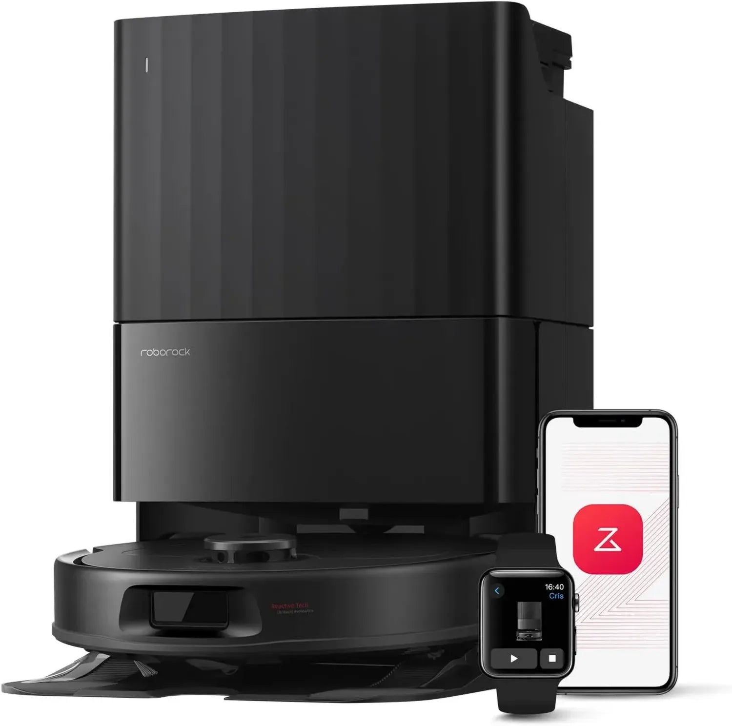 Aspirateur Robot Roborock QV 35A avec HyperForce 8000Pa et Station Intelligente