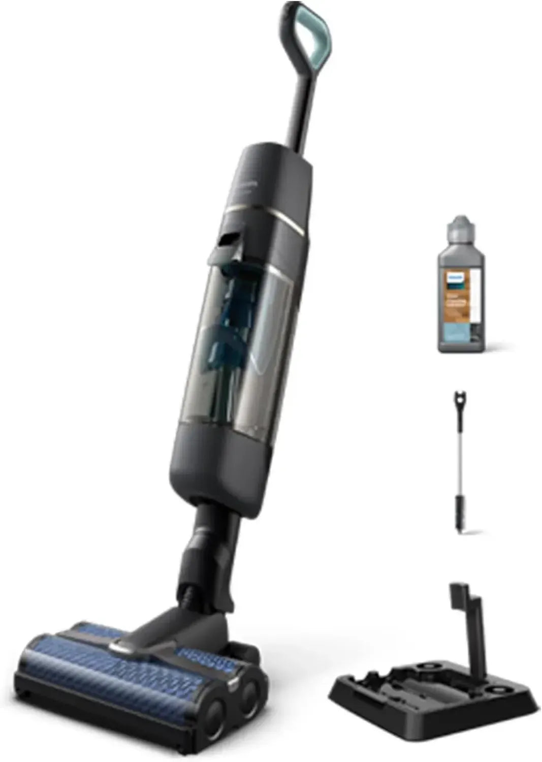 Aspirateur sans Fil Philips 7000: Aspiration et Lavage, 30 Min d'Autonomie, 180 m², 3 Modes (XW7110/01)