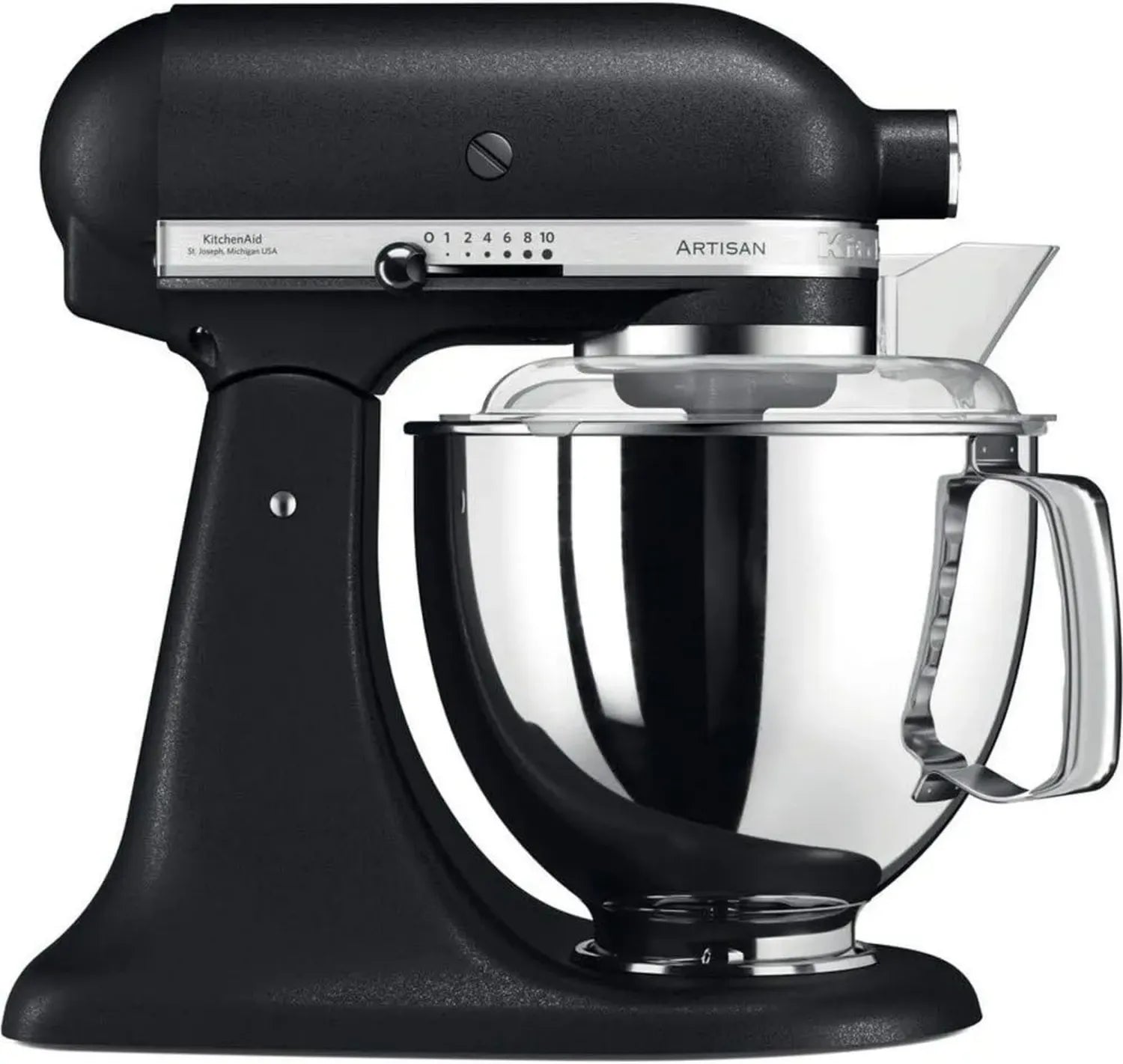 KitchenAid Robot Culinaire Artisan - Multifonctions avec Accessoires Inclus - Truffe Noire