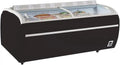 Congélateur Noir TWIN 220B-F pour Supermarché - Tefcold