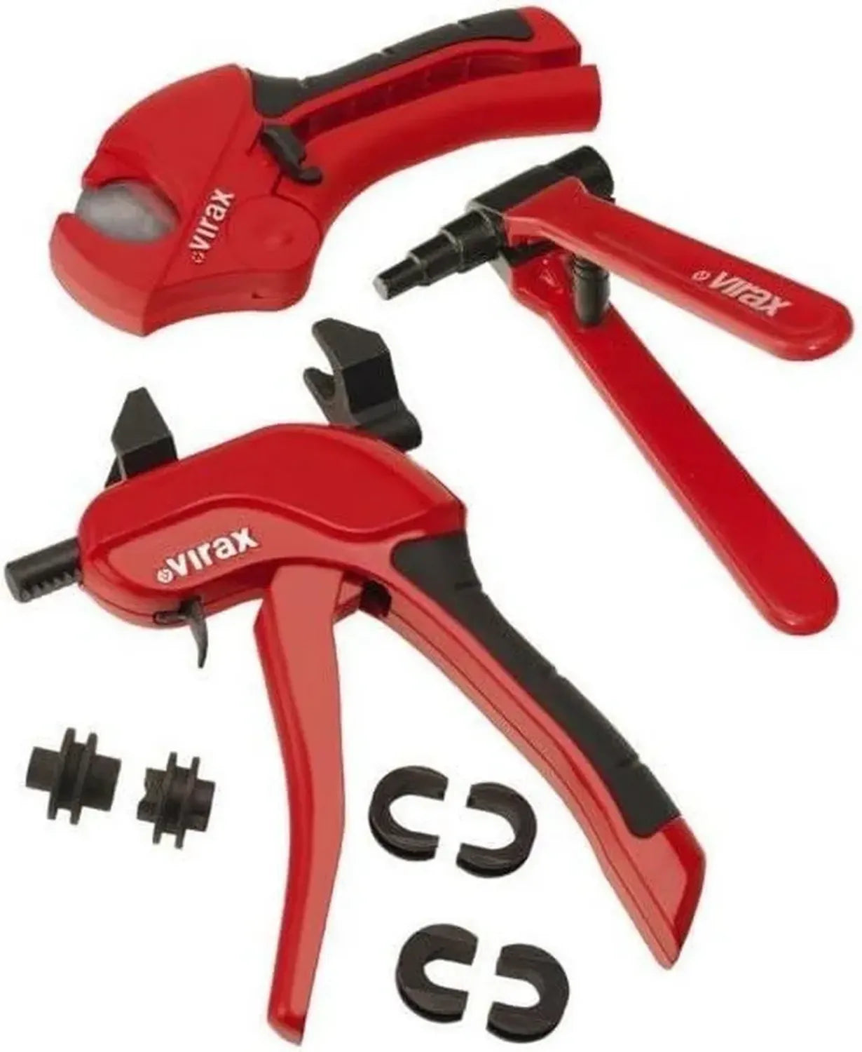 Virax Kit de Sertissage PER 12-16-20 avec Pince à Évasement et Coupe-Tube