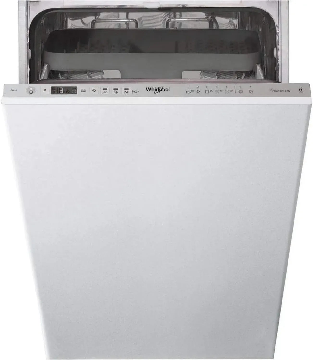 Lave-vaisselle intégrable Whirlpool 10 couverts A++ inox