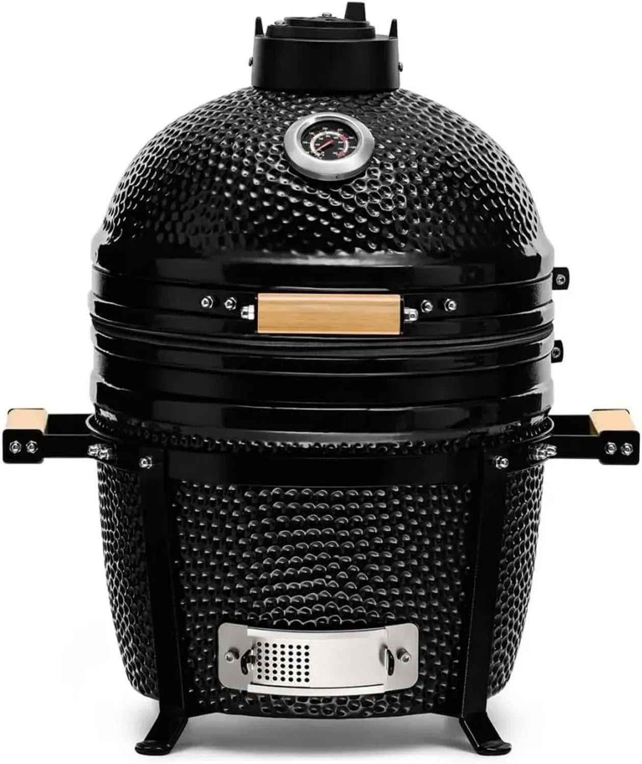 Barbecue Kamado Céramique Ø 40cm avec Ustensiles - Noir