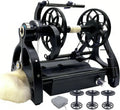 Machine rotative électrique 120g avec pédale, marche arrière et vitesse ajustable, carte batterie 12V et 3 bobines