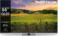 Téléviseur QLED 55'' Thomson 4K UHD Smart TV, HDR10, Dolby Audio, Wi-Fi, Bluetooth, Triple Tuner, HDMI, CI+