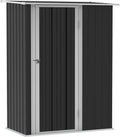 Abri de Jardin Métallique Outsunny 1 m² avec Porte Verrouillable