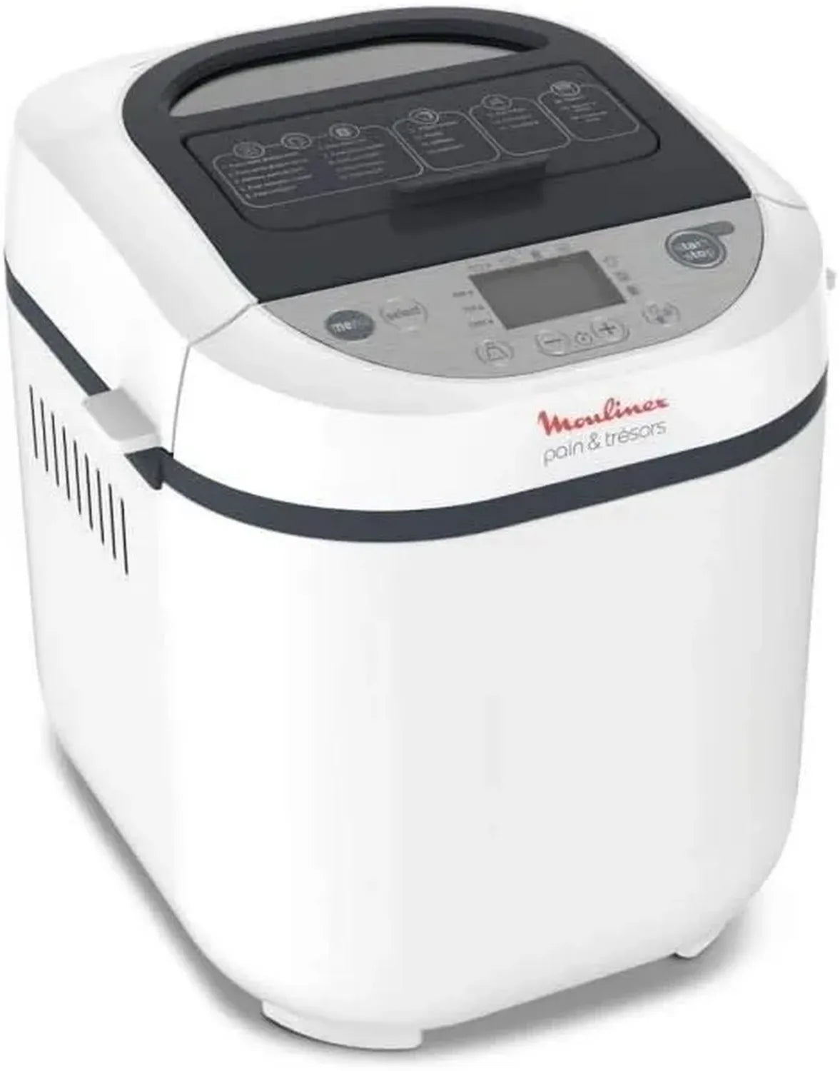 Machine à Pain Moulinex 720W Blanc avec Fonctions Multiples