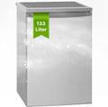 Réfrigérateur Bomann 133L Inox avec Éclairage LED et Contrôle Continu de Température