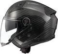 LS2 Casque Moto Jet Infinity II en Carbone Brillant