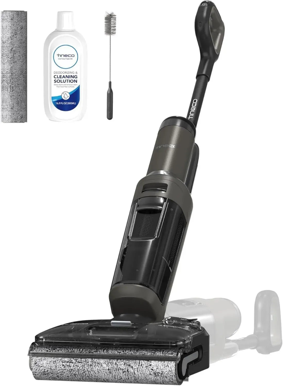 Tineco Floor One i6 Aspirateur sans Fil 2-en-1, Puissance 20 kPa, Portée 180°, Autonomie 40 Min, Fonction Sèche-Linge