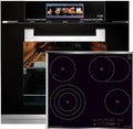Four encastrable noir 79L avec plaque électrique 60 cm Kaiser