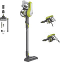 Aspirateur Balai sans Fil Hoover HF110H, 22V Puissant, Capacité XL 0.9L, Autonomie 40 Min, Vidage Rapide, Fonction Park & GO, Brosse LED Électrique, Multi-Surfaces et Suceur Plat