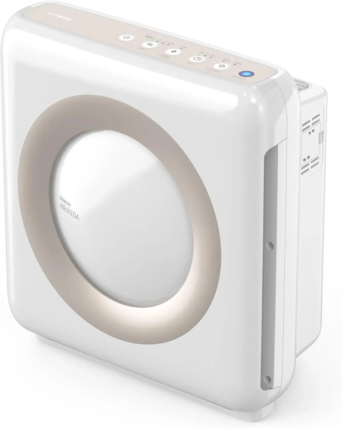 Purificateur d'air COWAY pour Maison, Ioniseur Efficace, Élimination des Particules Nuisibles, CADR 421 m³/h, Modèle MIGHTY Blanc