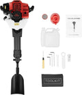 Tronçonneuse à essence 52cc 1900W - Excavateur manuel pour jardin et ferme