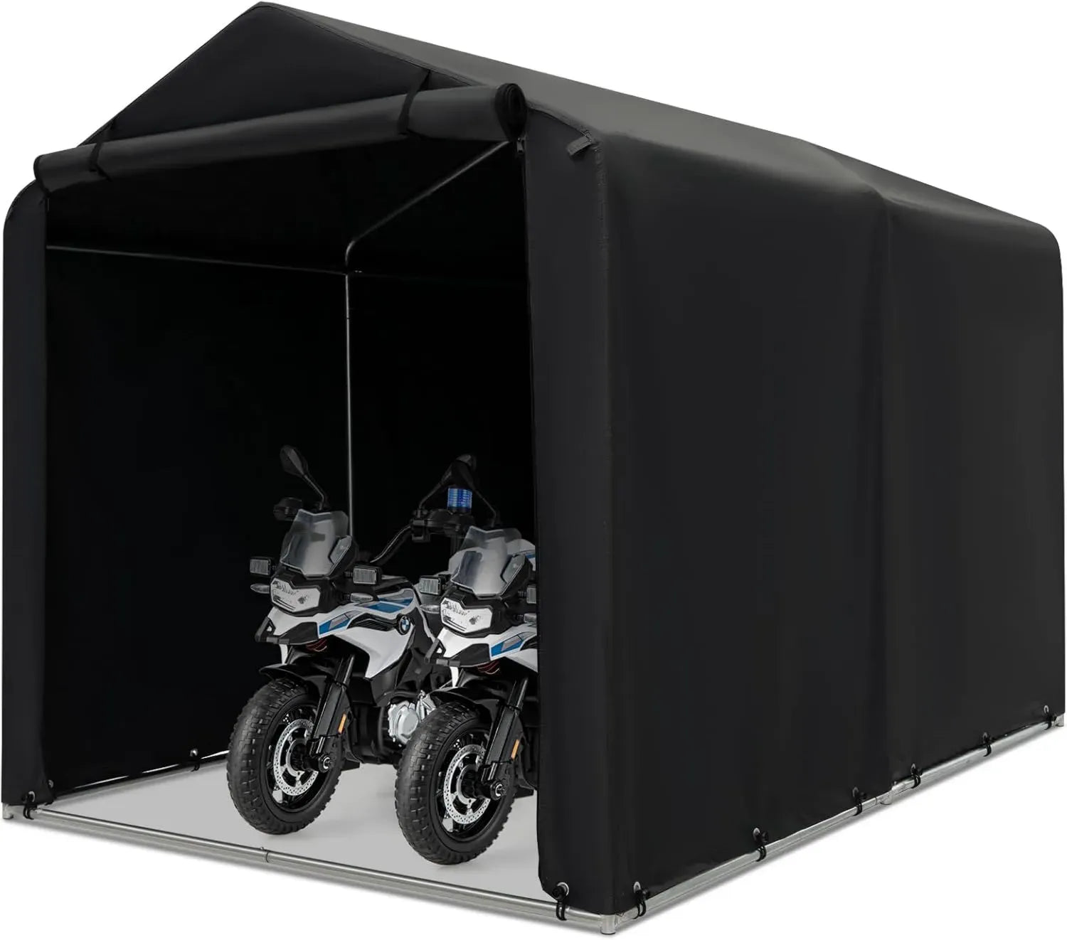 Abri Vélo et Moto Étanche avec Fermeture Éclair - Rangement Extérieur Idéal pour Outils de Jardin