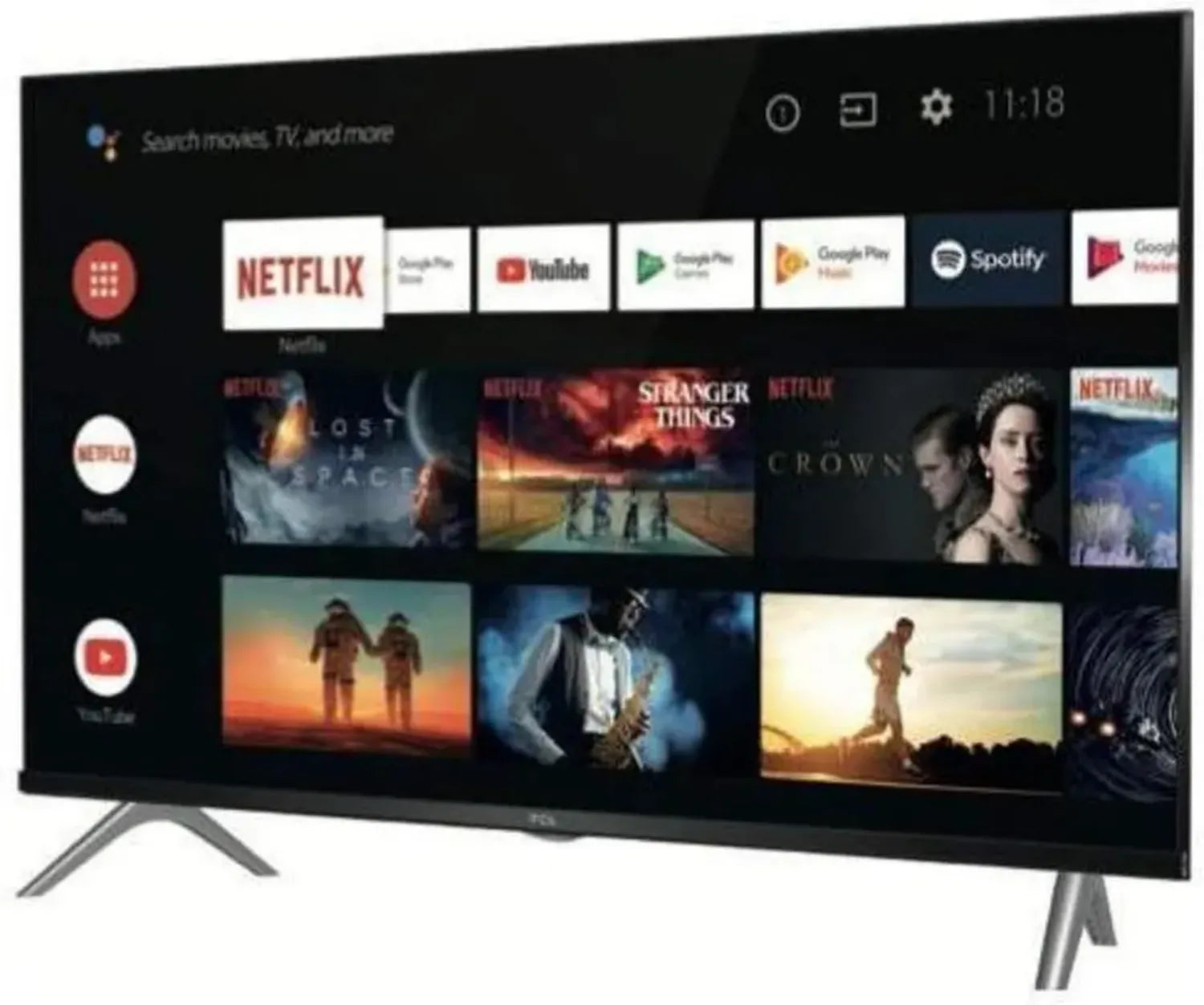Téléviseur TCL LED HD 32 pouces 720p 32S615 - Modèle 2021