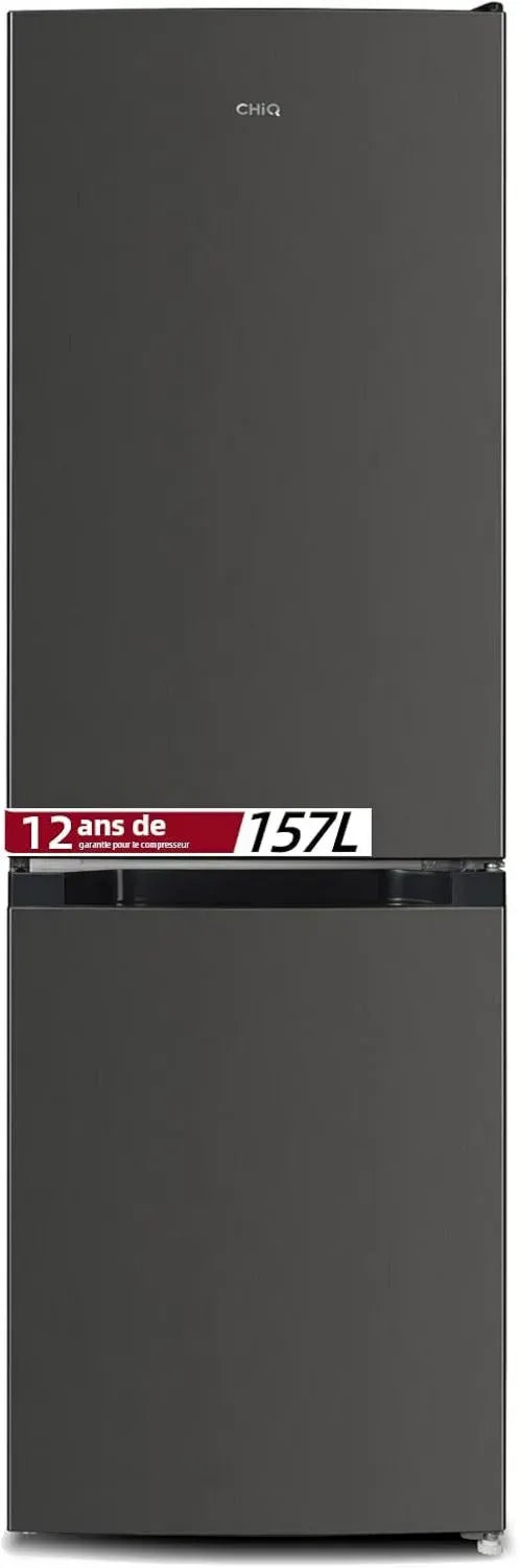 Réfrigérateur Combiné CHIQ FBM157L42, 157L, Largeur 47cm, Low Frost, Silencieux 39dB, Portes Réversibles, Garantie Compresseur 12 Ans