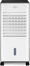 Climatiseur Mobile Ufesa CL604 3-en-1: Refroidissement, Ionisation et Ventilation, 65W, Écran Tactile, Réservoir 5L, Programmation 12h, Télécommande Incluse