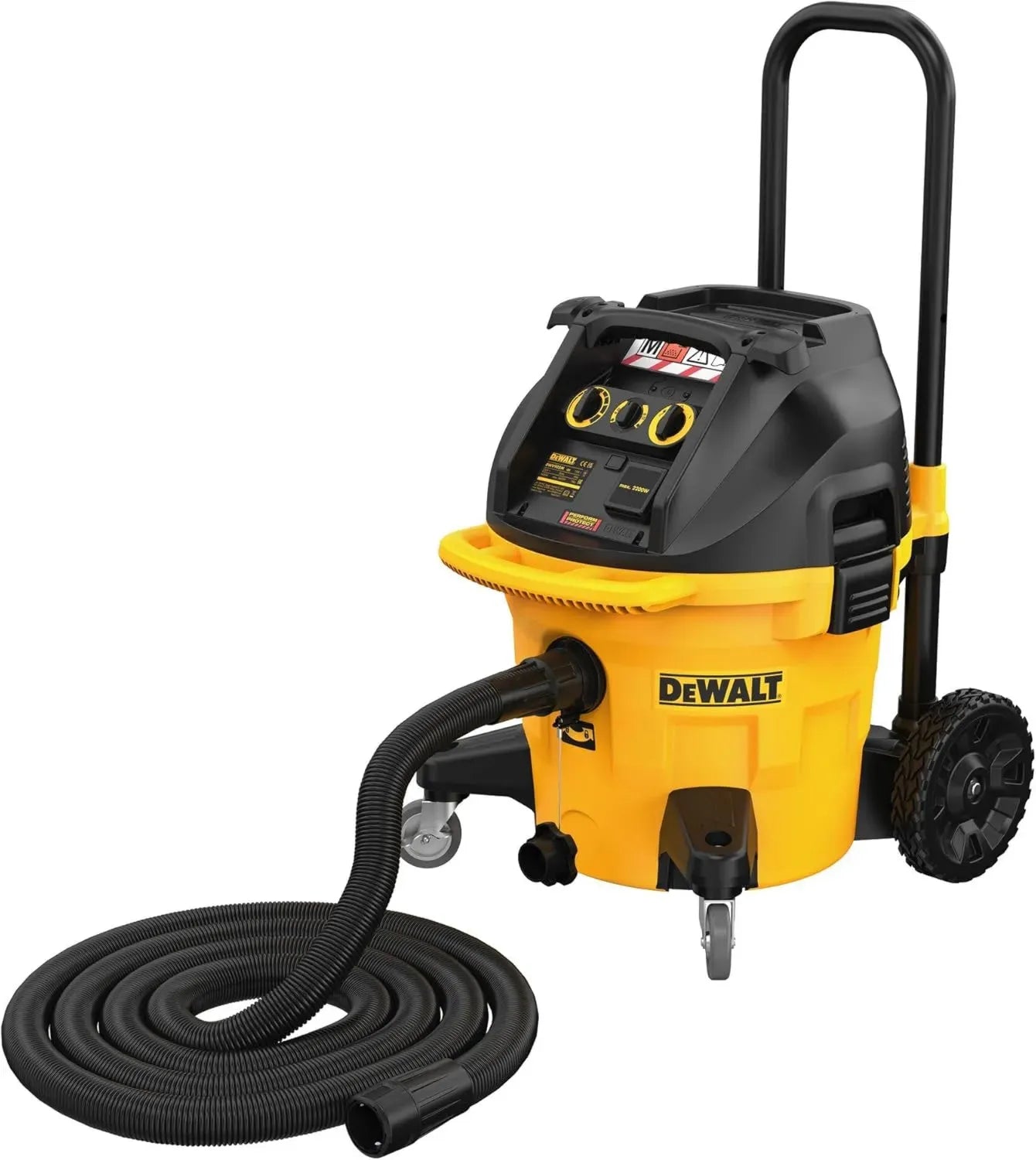 Aspirateur Dewalt 38L pour Eau et Poussières - Classe M - Modèle DWV905M-QS