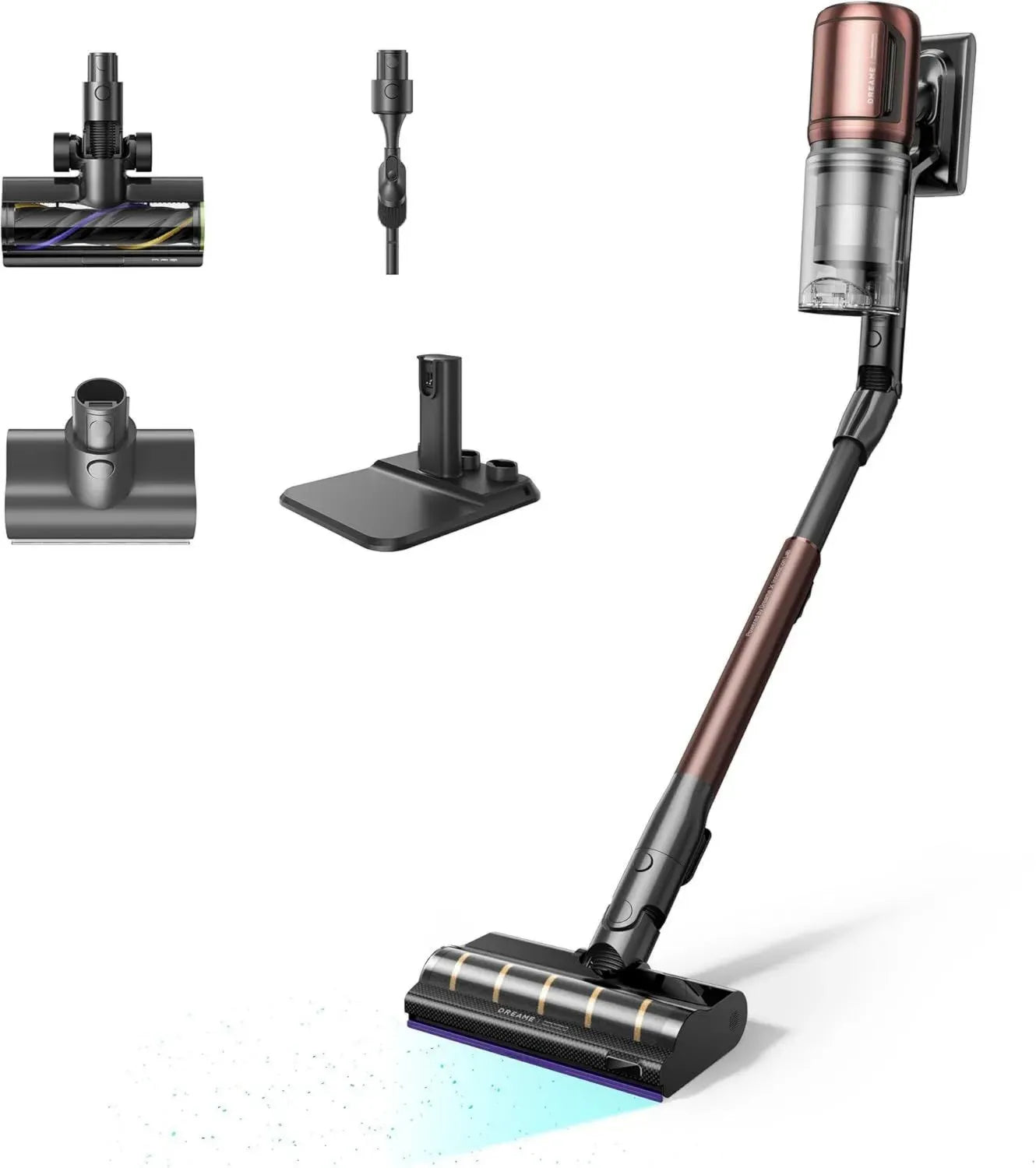 Aspirateur sans Fil Dreame V30, Puissance 30 000 PA, 90 Min d'Autonomie, Filtration 99,99%, Idéal pour Tapis et Sols Durs