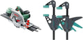 Scie circulaire Bosch 1600W avec lame de bois et guide