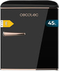 Mini Réfrigérateur Cecotec Bolero 45L, Design Compact 55cm, Classe Énergétique E, Noir Élegant