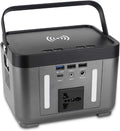 Générateur Solaire Portable 222Wh 200W – Station d'Énergie avec Recharge Sans Fil pour Voyages et Urgences, Prise EU